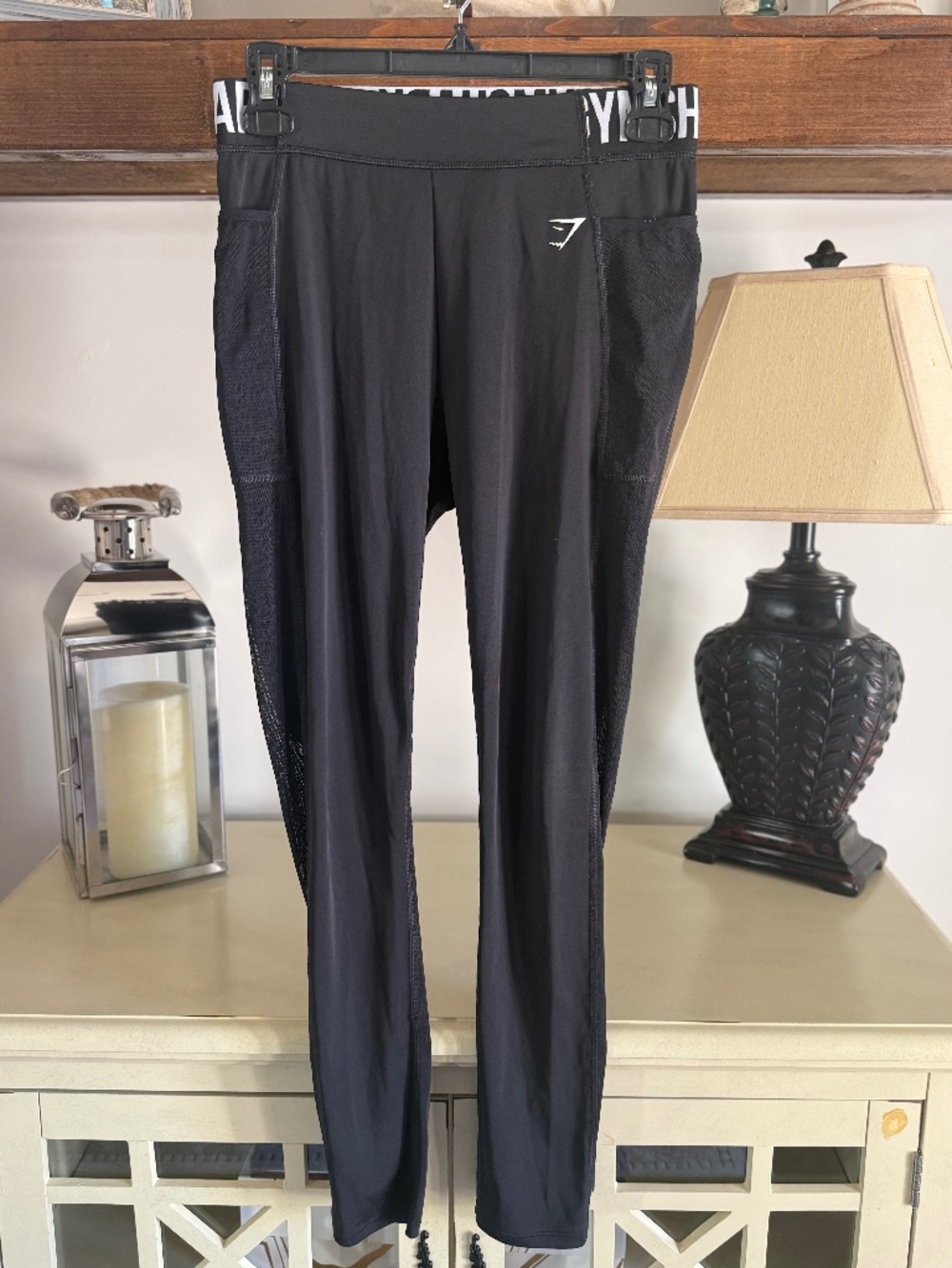 Gymshark Women's Black Training Leggings - Size Medium